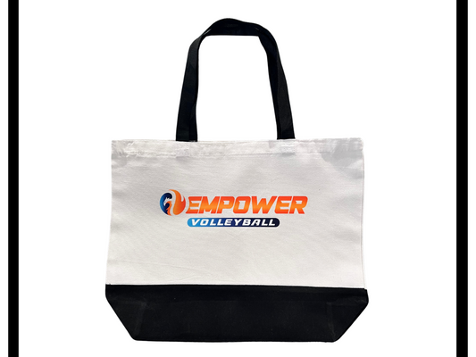 Empower Volleyball Canvas Tote