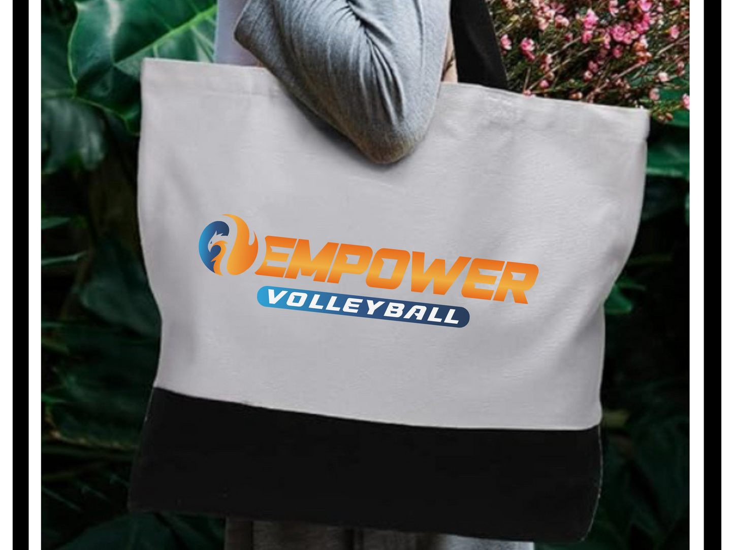 Empower Volleyball Canvas Tote