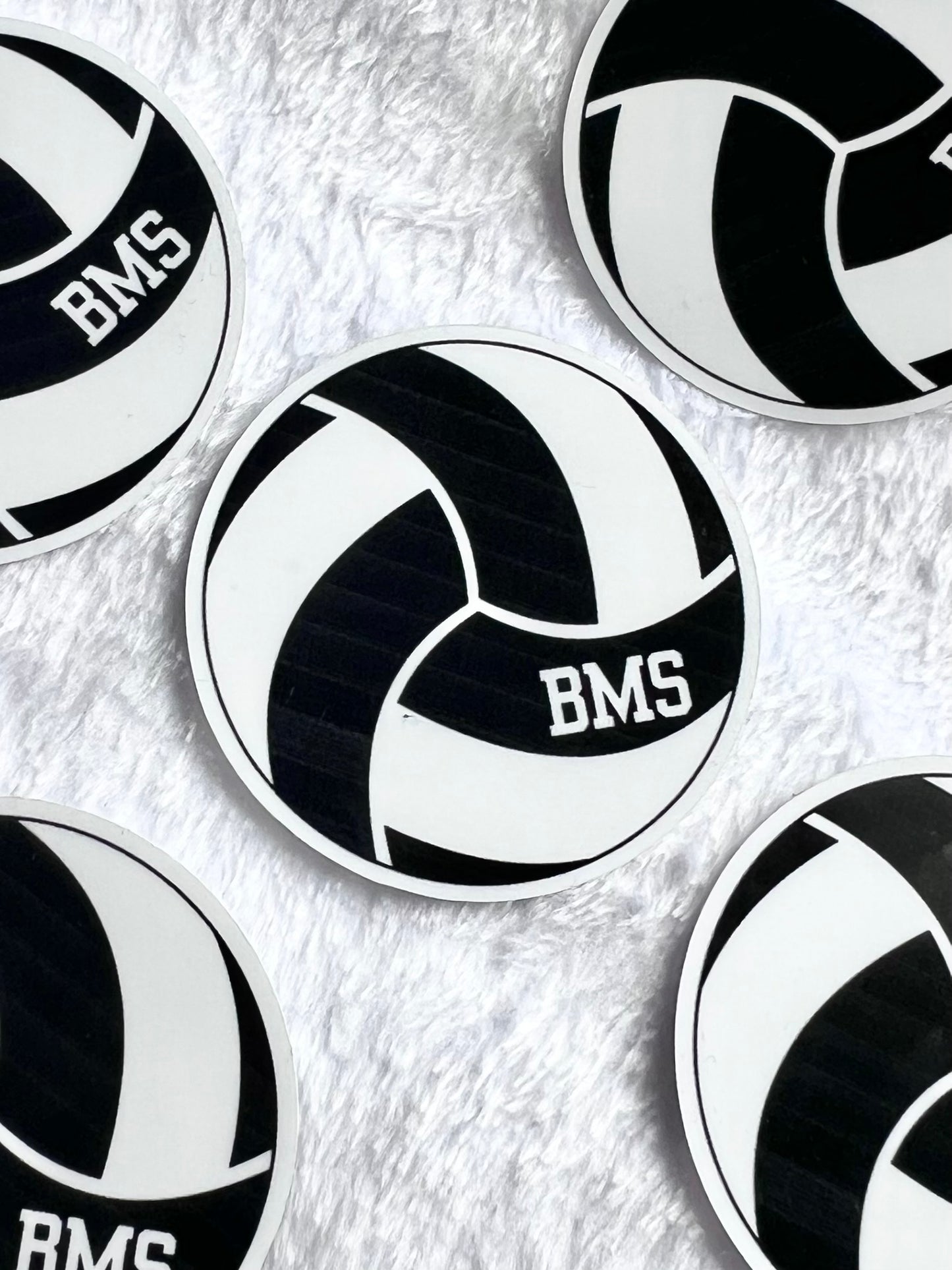 BMS Volleyball Sticker