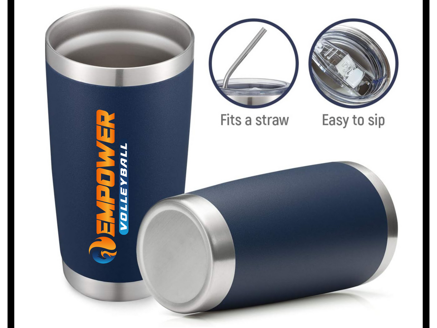 Empower Volleyball Coffee 20oz. Tumbler