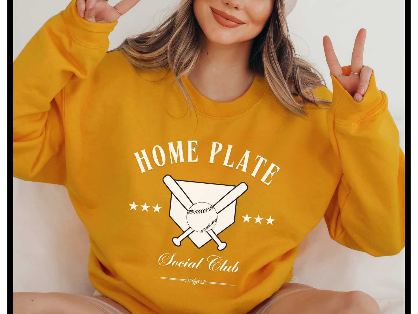 Home Plate Social Club Crewneck Sweatshirt