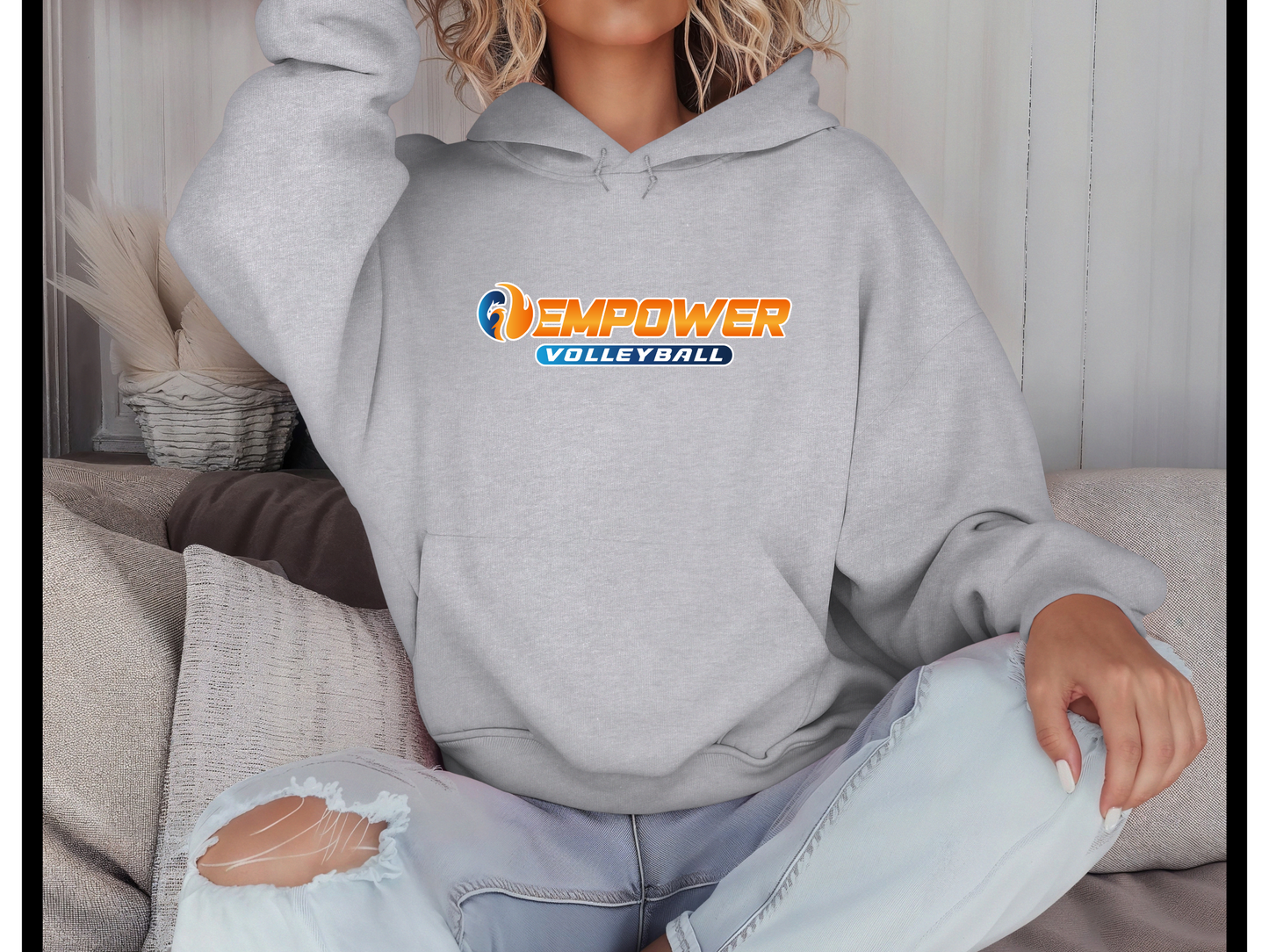 Empower Volleyball Hoodie (Personalized)