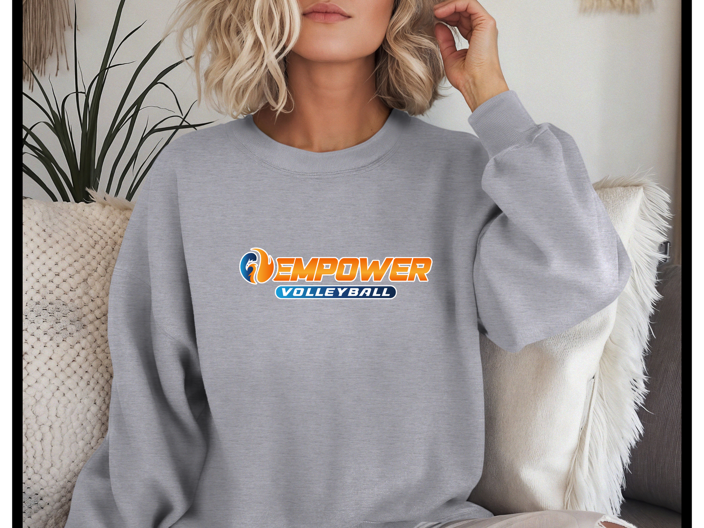 Empower Volleyball Crewneck (Personalized)