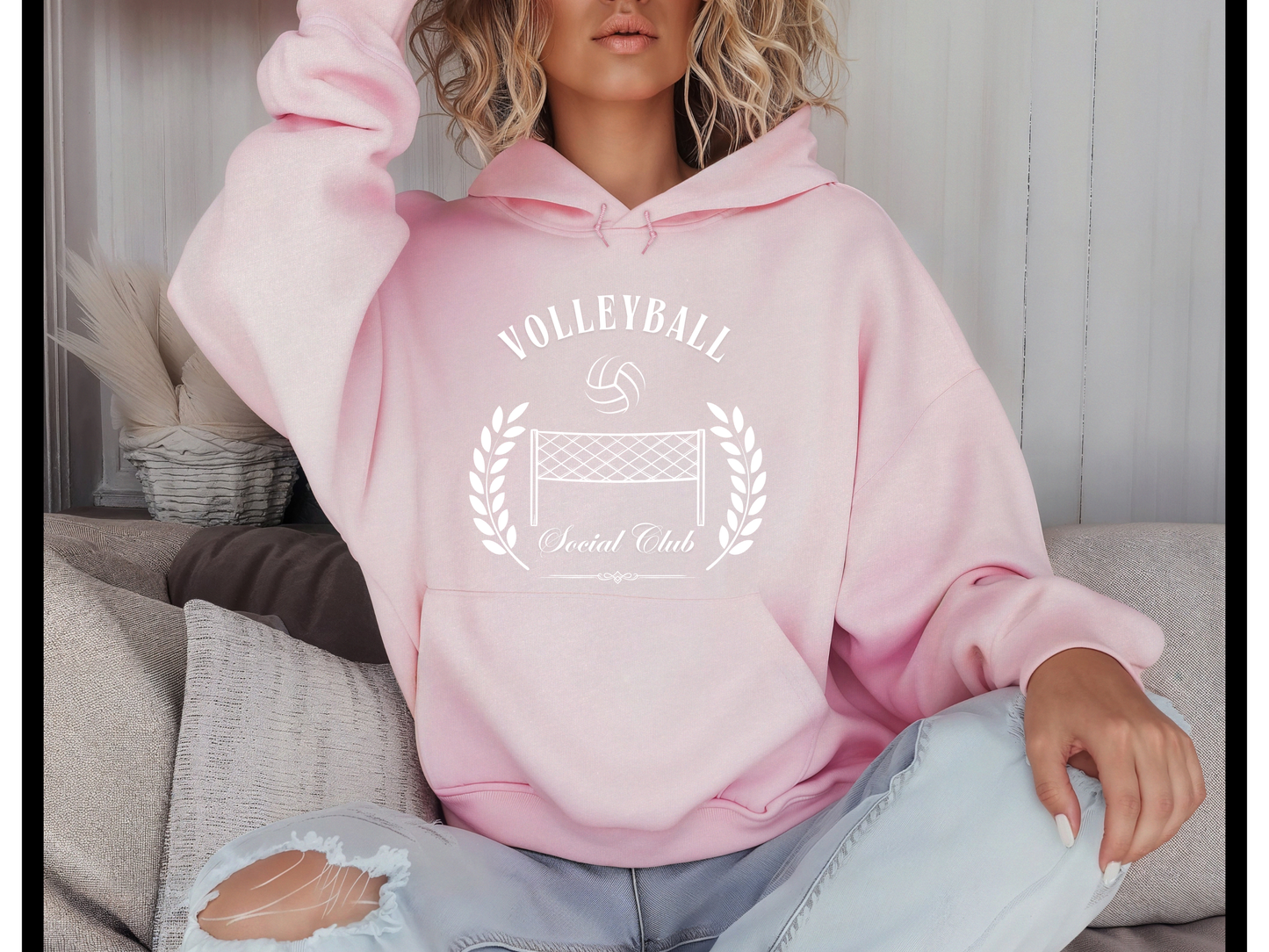 Volleyball Social Club Hoodie