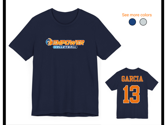 Empower Volleyball Tshirt (Personalized