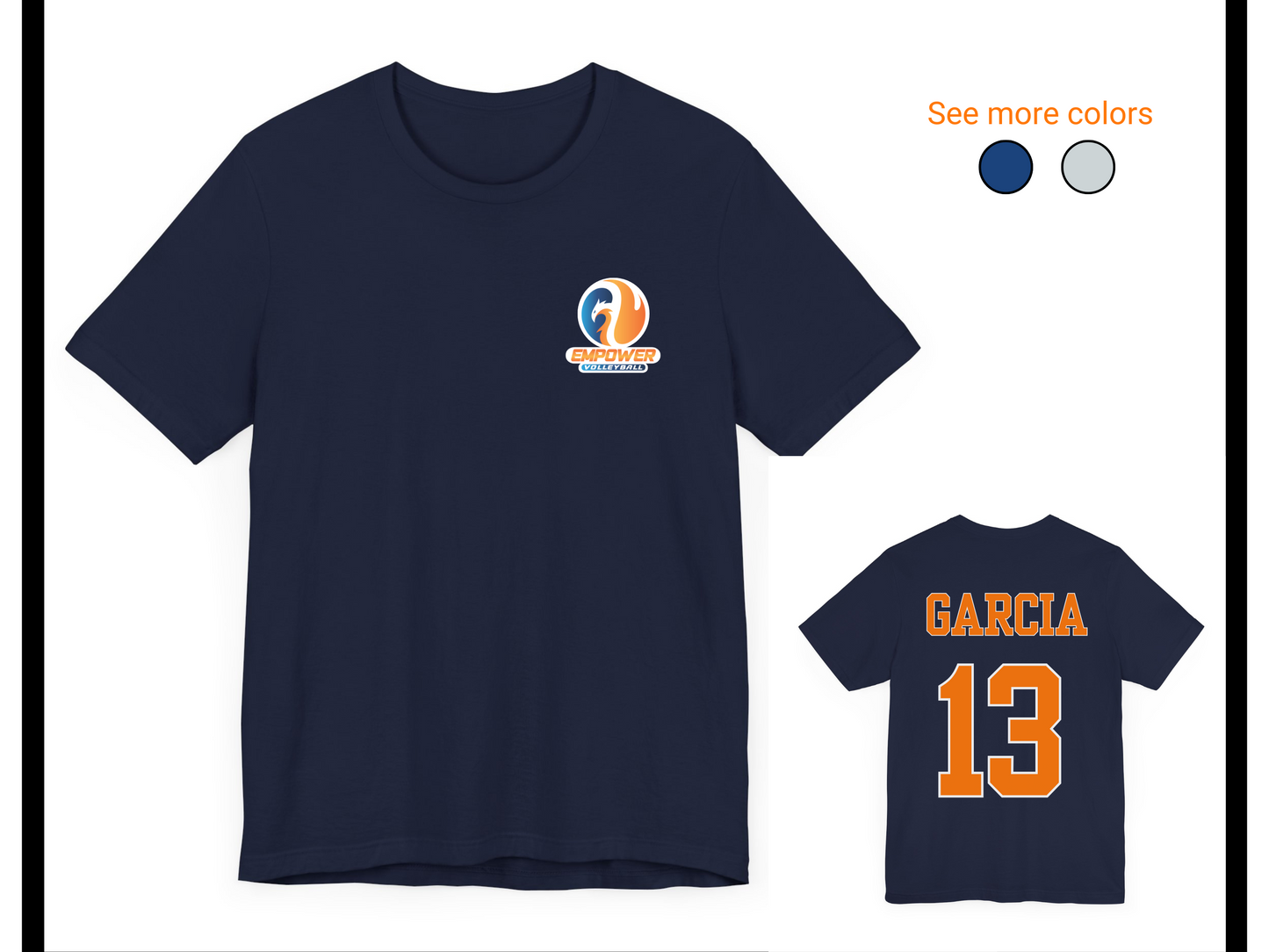 Empower Volleyball Phoenix Tshirt (Personalized)