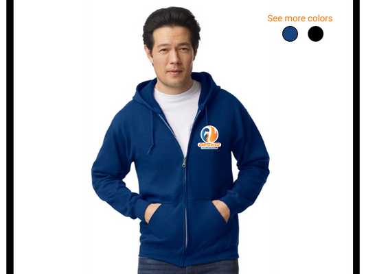 Empower Volleyball Unisex Zip Up (personalization optional)