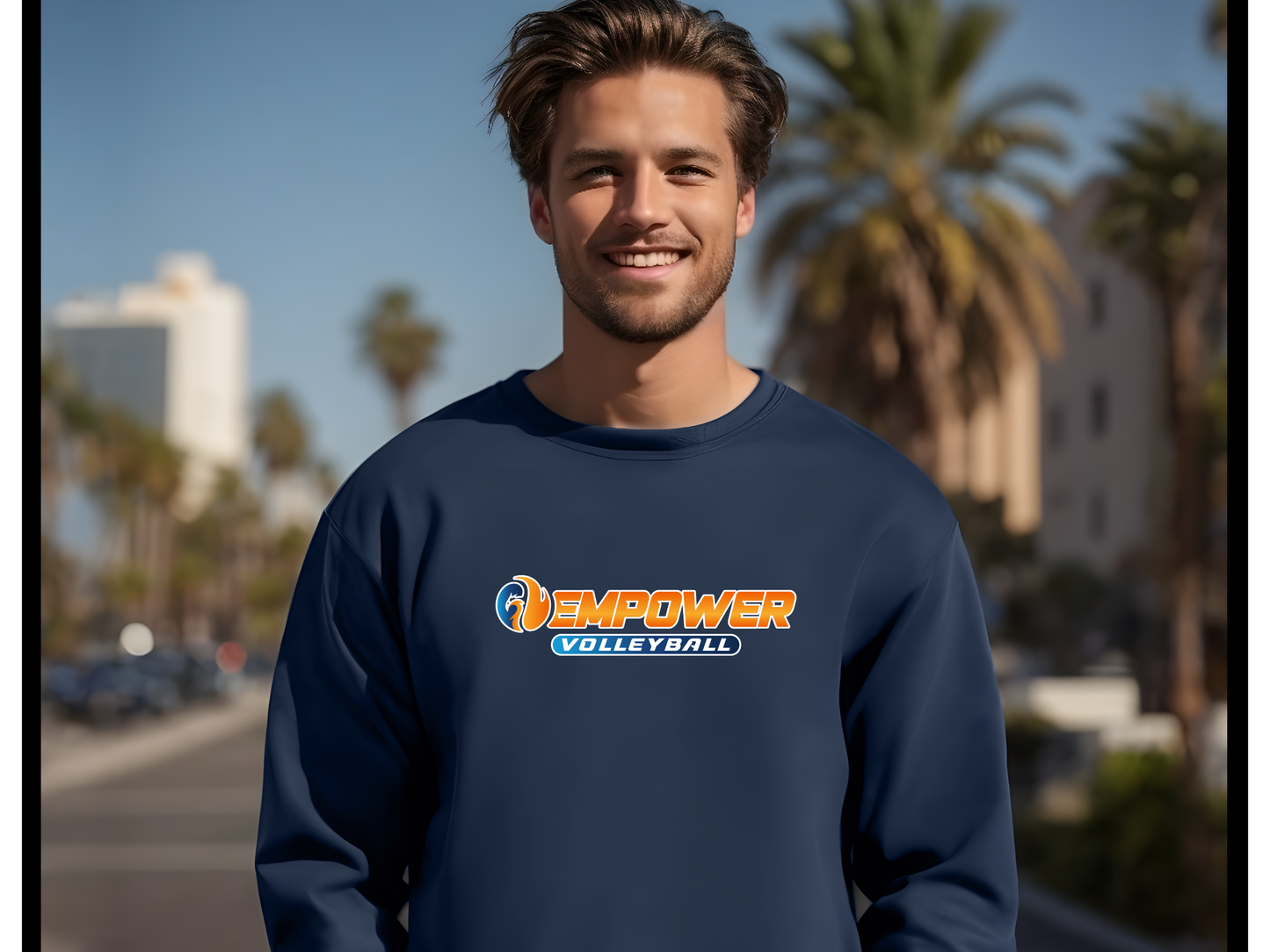 Empower Volleyball Crewneck (Personalized)