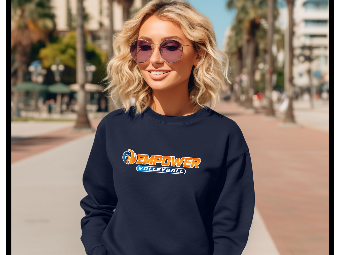 Empower Volleyball Crewneck (Personalized)