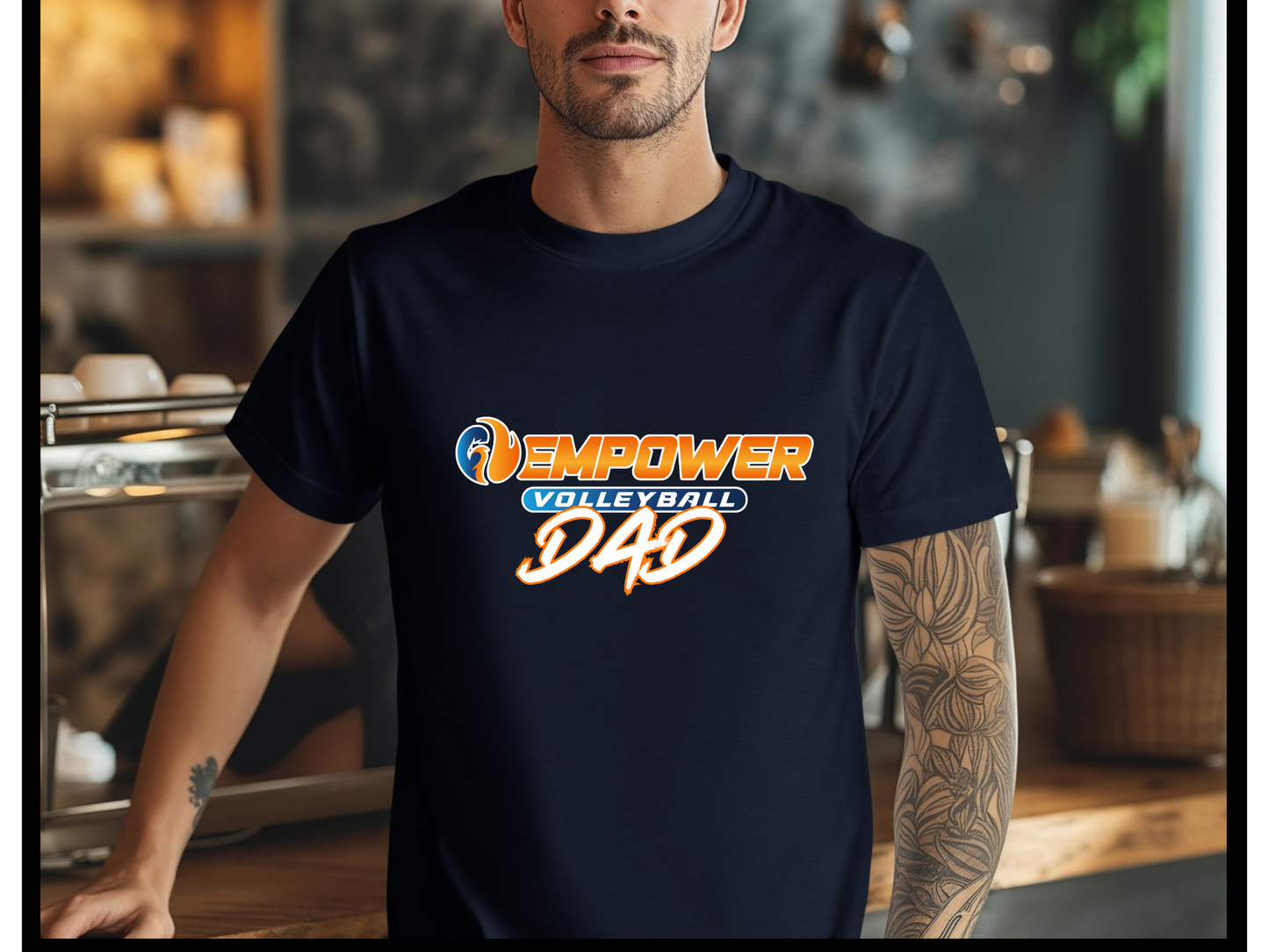 Empower Volleyball Dad Tshirt