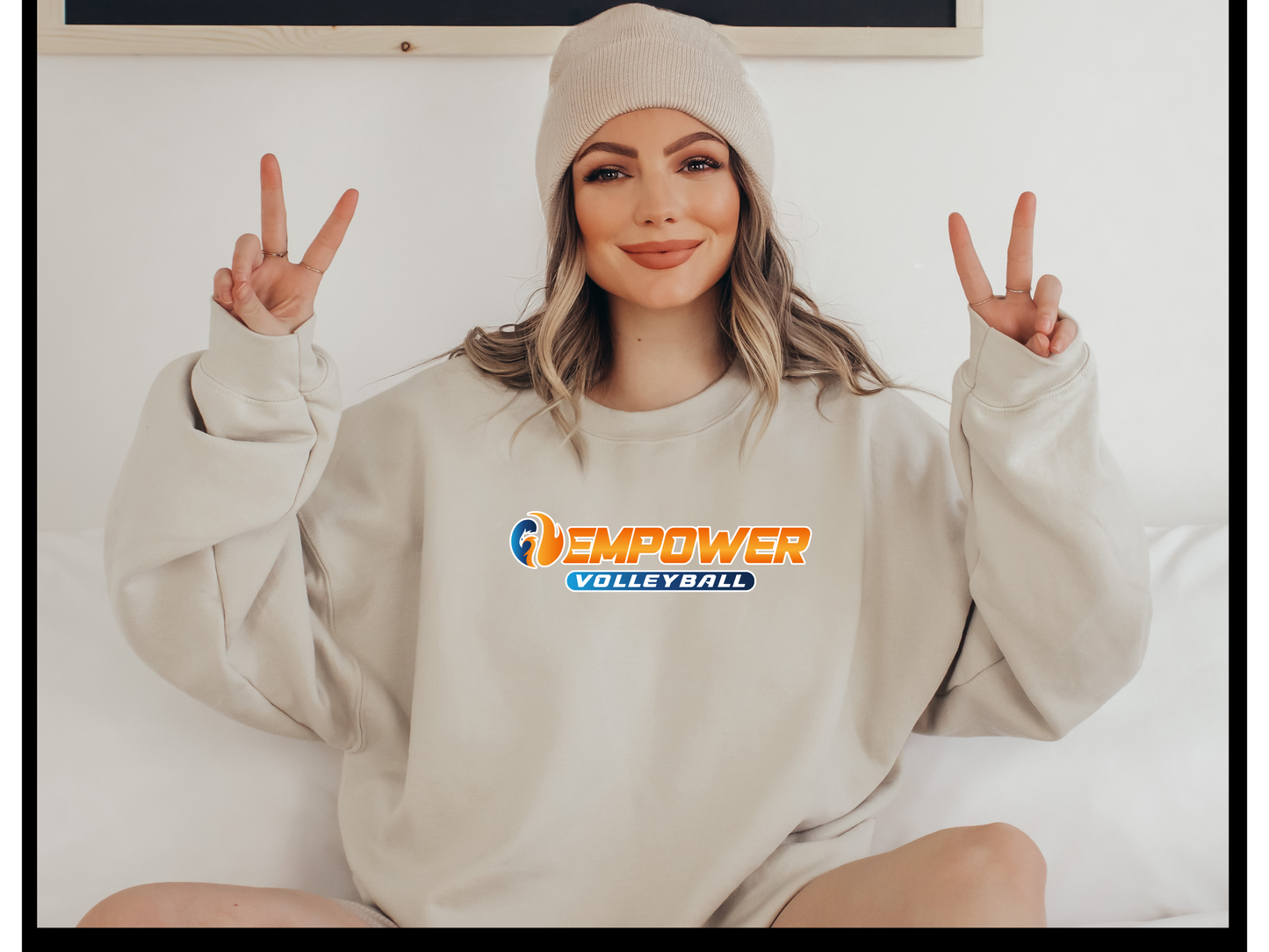 Empower Volleyball Crewneck (Personalized)