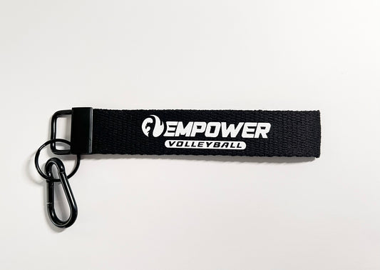 Empower Volleyball Personalized Key Fob – Custom Name & Jersey Number