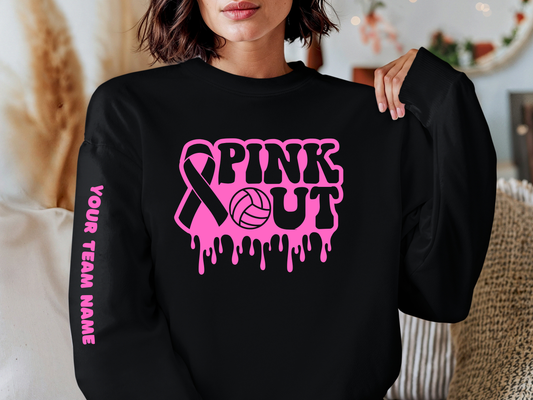 Drip in Pink Crewneck or Hoodie