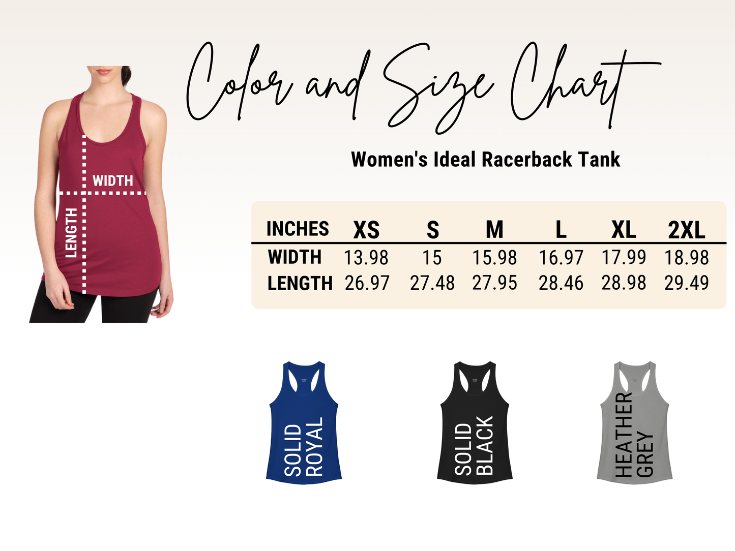 Empower Volleyball Racerback Tank Top